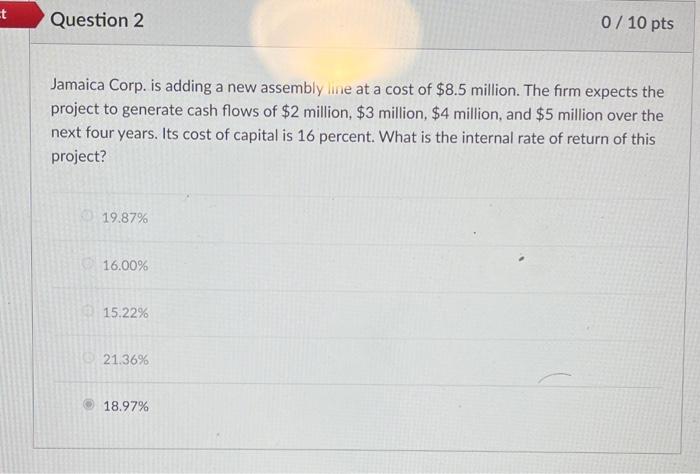 Jamaica corp is adding a new assembly