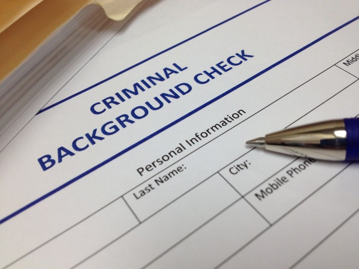 Criminal background checks for nurses and physicians are